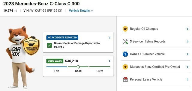 Certified 2023 Mercedes-Benz C 300 Sedan image 3