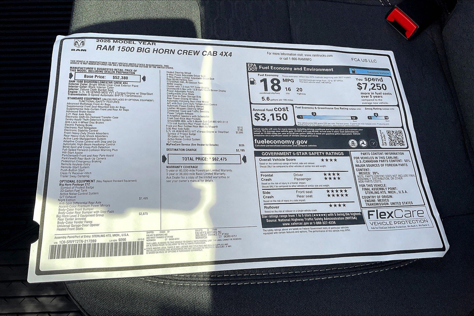 New 2026 RAM 1500 Big Horn image 14