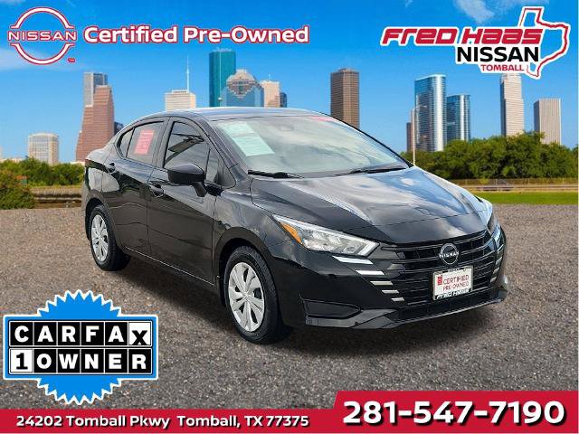 Certified 2025 Nissan Versa S w/ Trunk Package