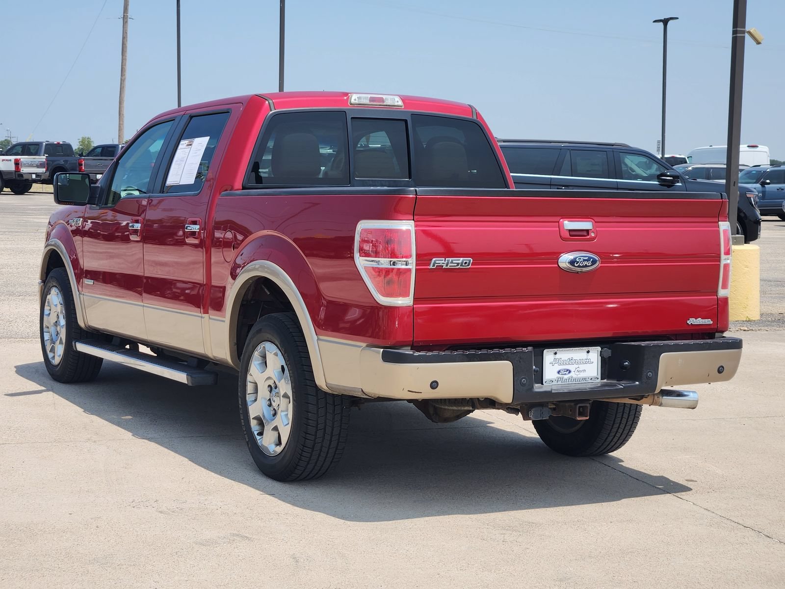 Used 2012 Ford F150 Lariat w/ Lariat Chrome Pkg RWD image 4