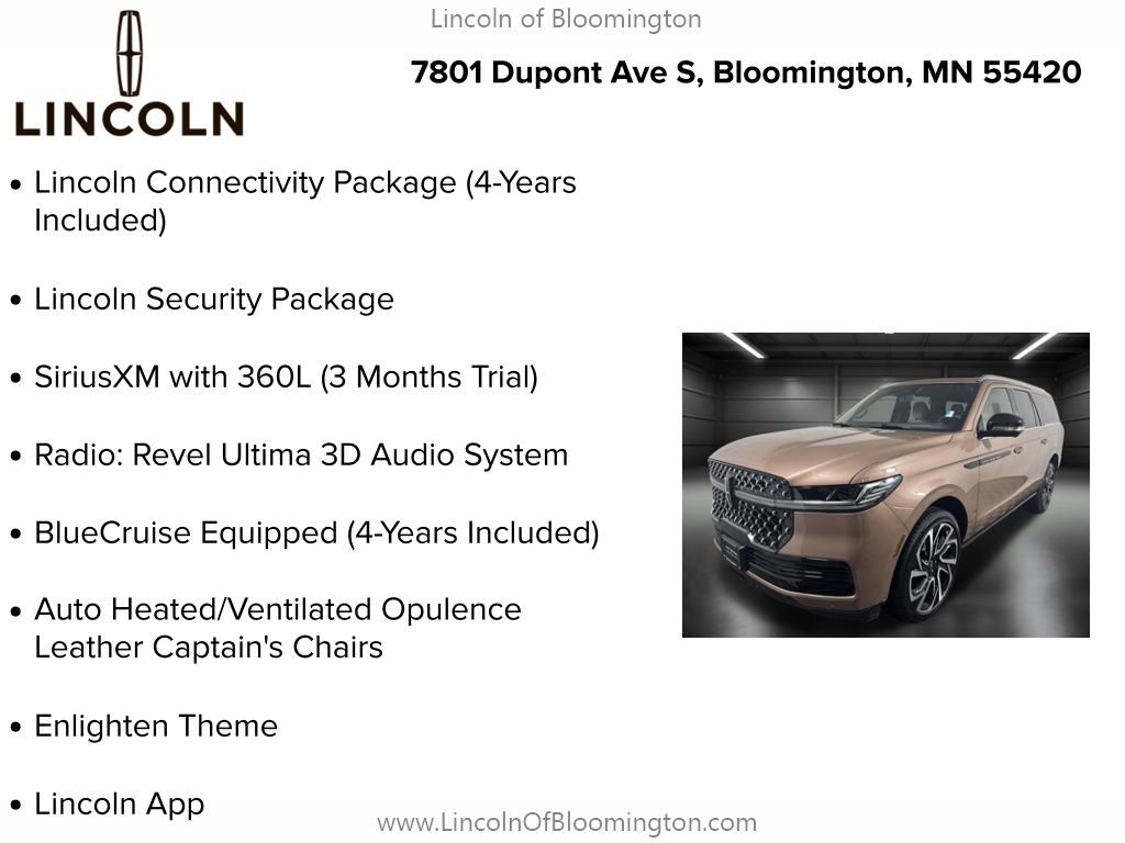 New 2026 Lincoln Navigator L Black Label AWD/4WD image 9