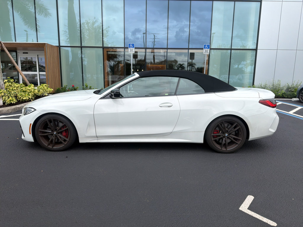 Used 2021 BMW 430i Convertible w/ M Sport Package RWD image 4