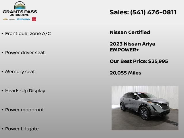 Certified 2023 Nissan Ariya FWD image 6