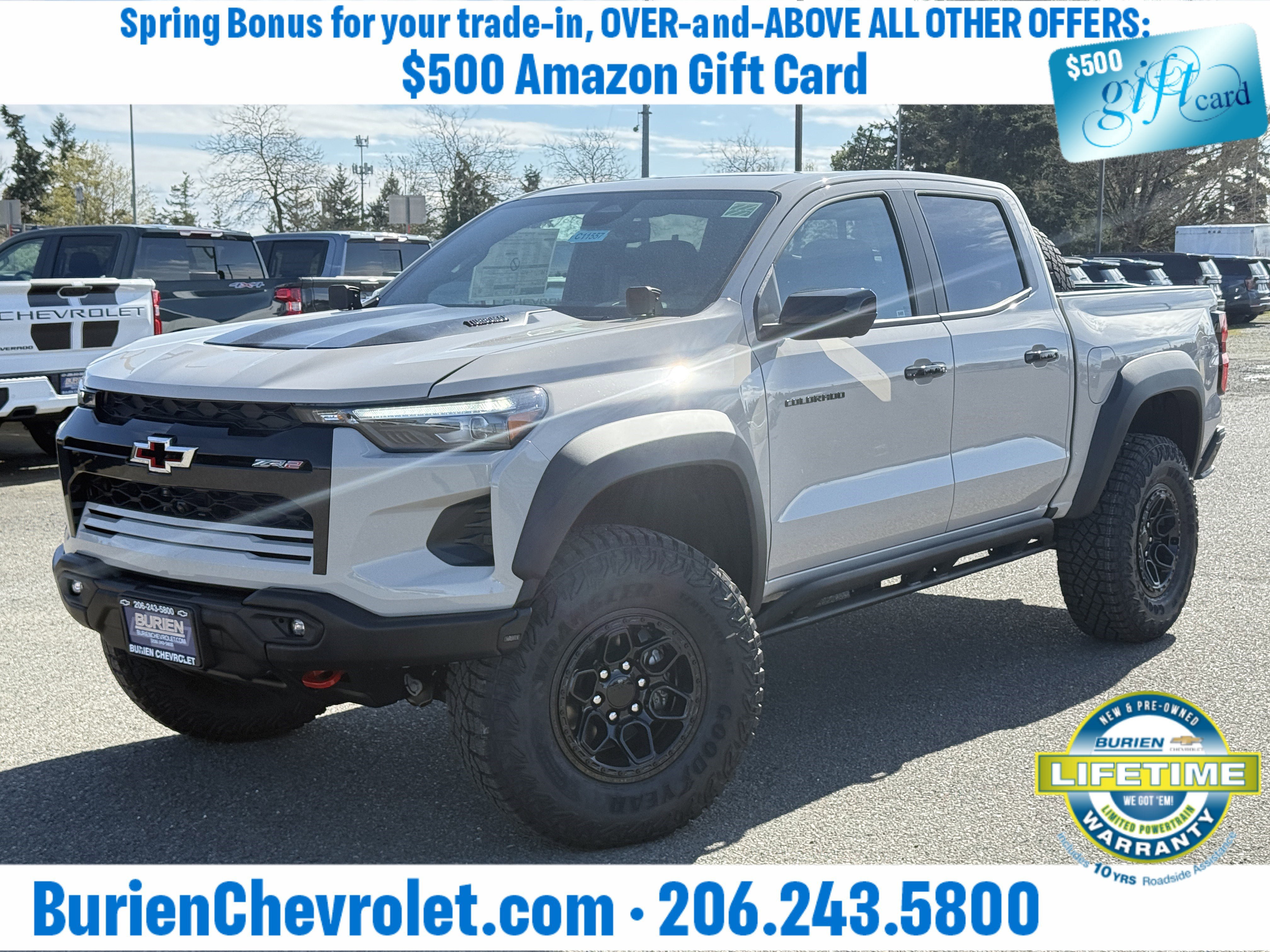 New 2026 Chevrolet Colorado ZR2 w/ ZR2 Bison Edition