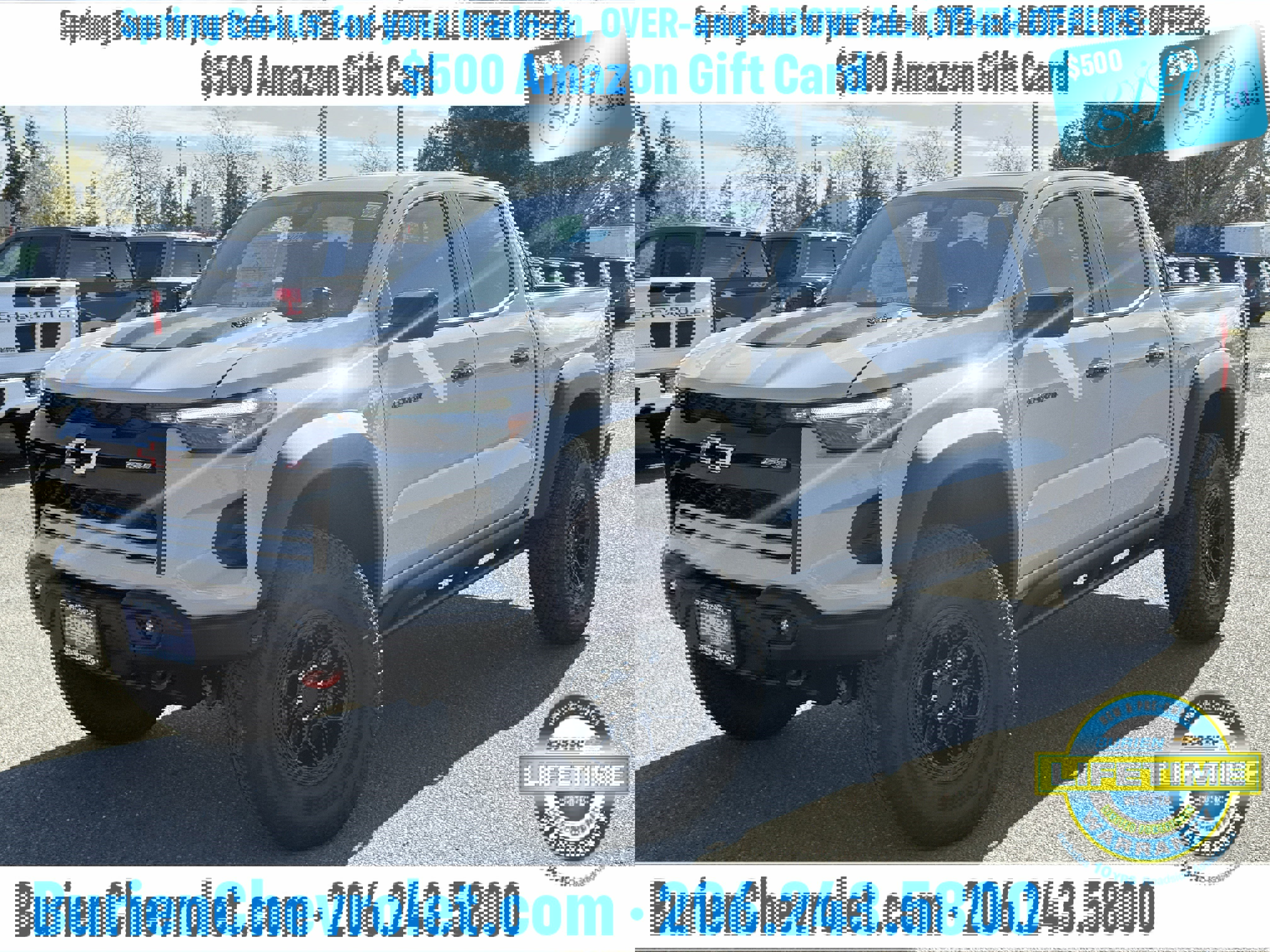 New 2026 Chevrolet Colorado ZR2 w/ ZR2 Bison Edition image 1