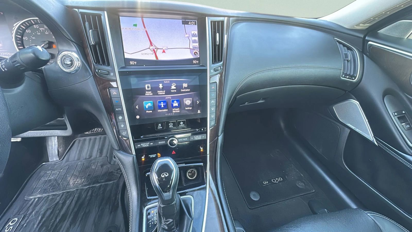 Used 2018 INFINITI Q50 Luxe w/ Sensory Package (Luxe) image 24