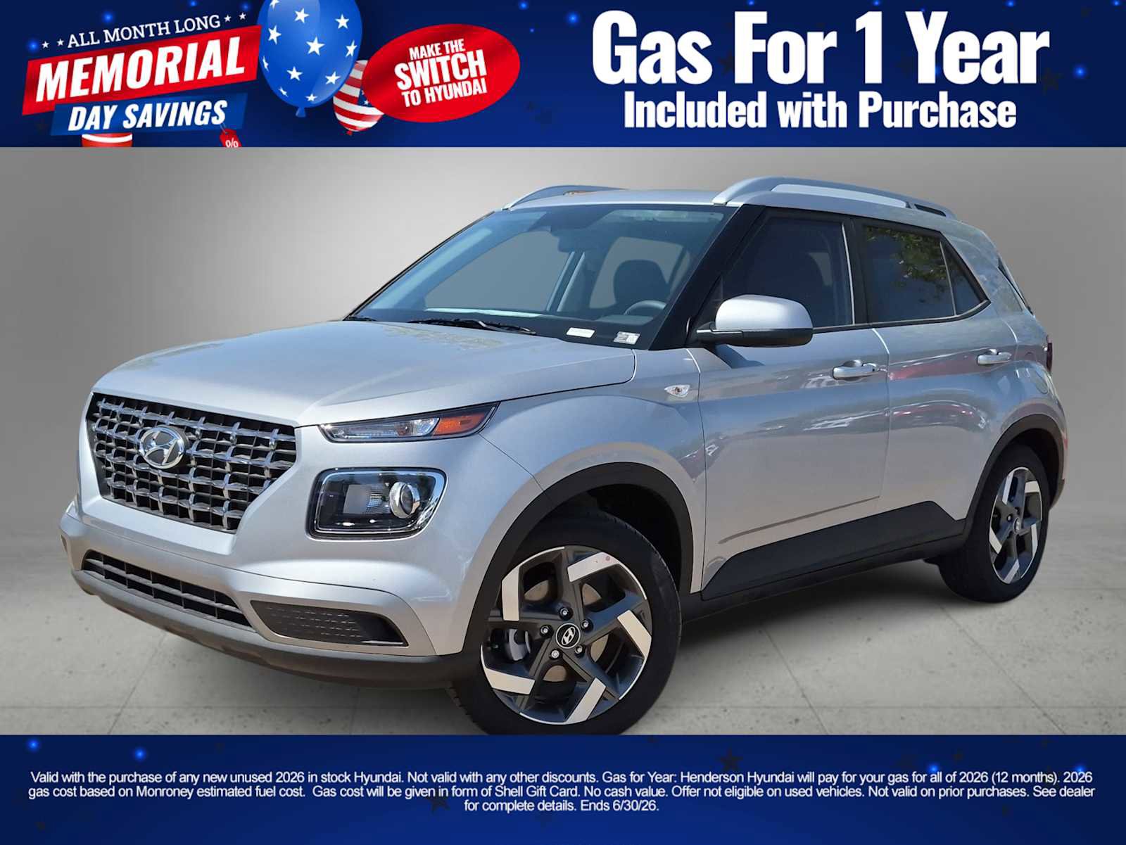 New 2026 Hyundai Venue SEL FWD image 1