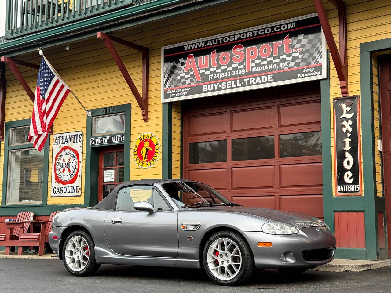 Used 2002 MAZDA MX-5 Miata SE RWD image 3