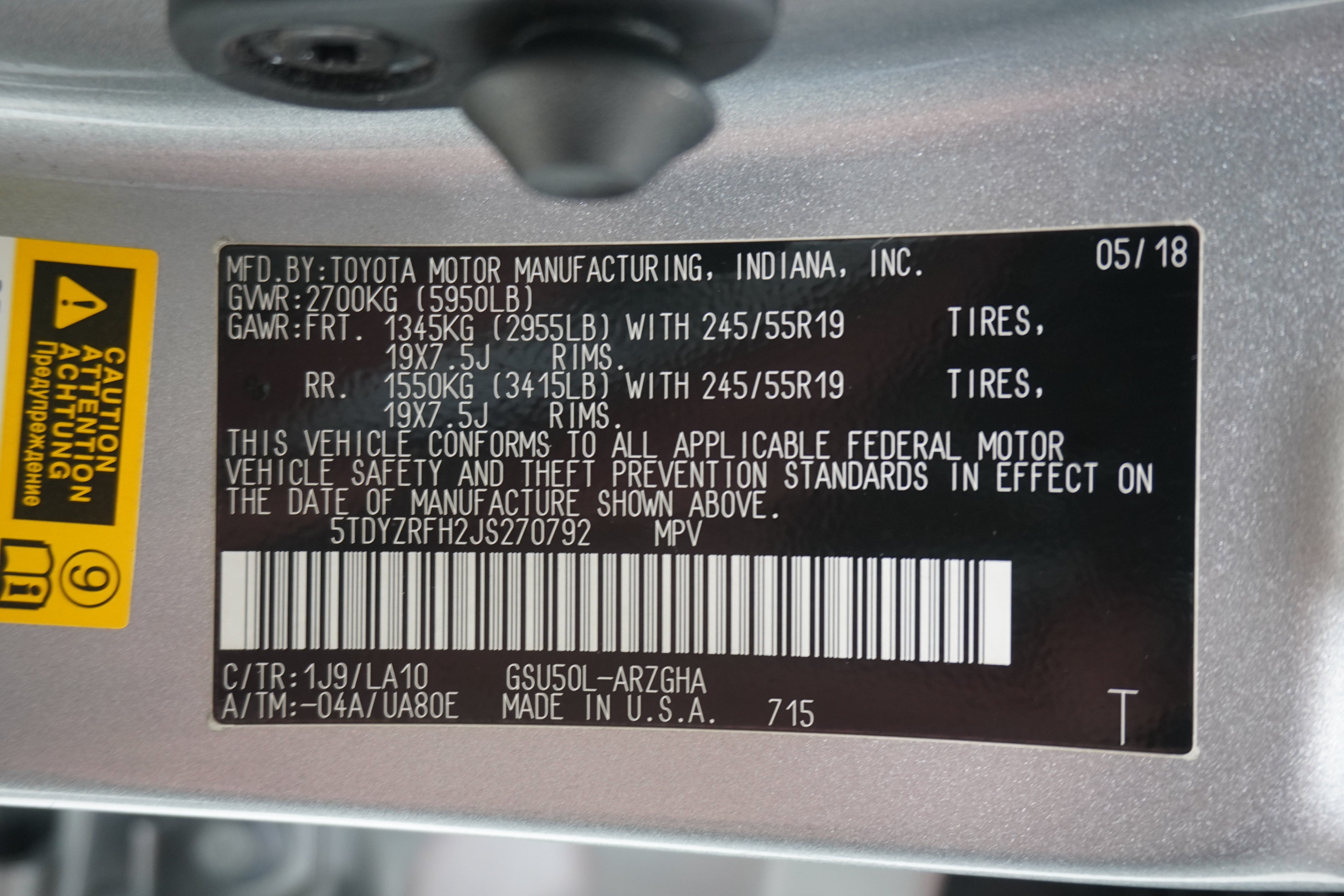 Used 2018 Toyota Highlander Limited FWD image 37