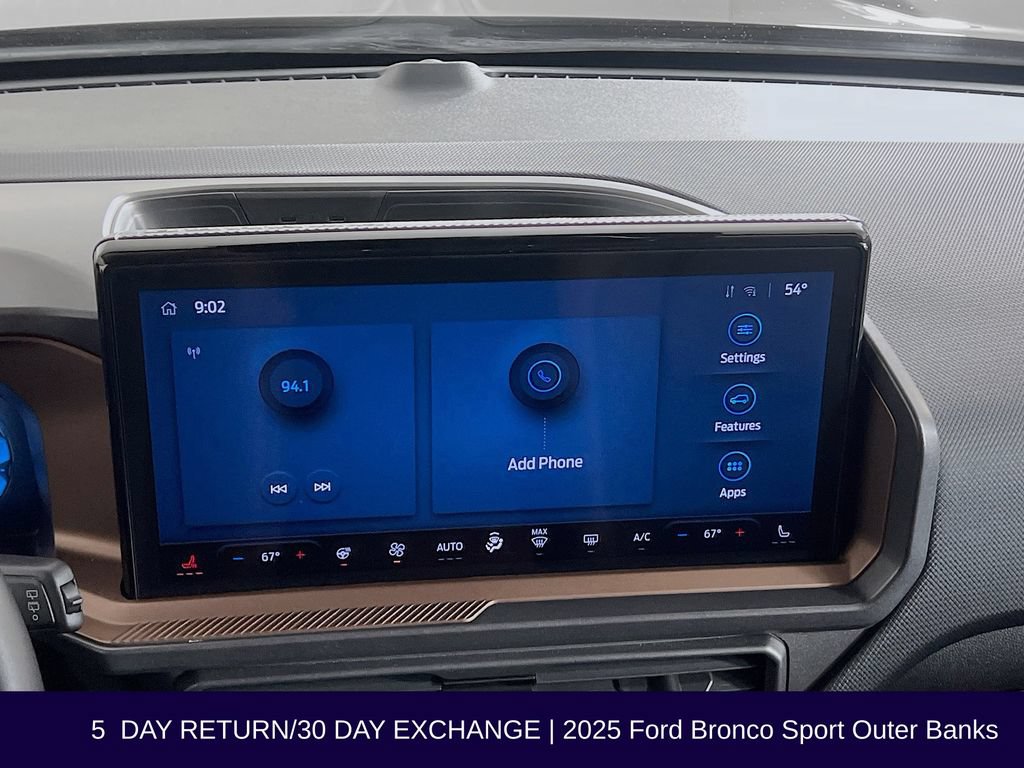 Used 2025 Ford Bronco Sport Outer Banks AWD/4WD image 18