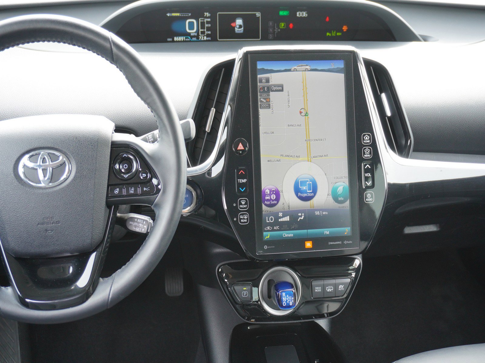 Used 2021 Toyota Prius Prime Limited w/ Carpet Mat Package (TMS) image 17