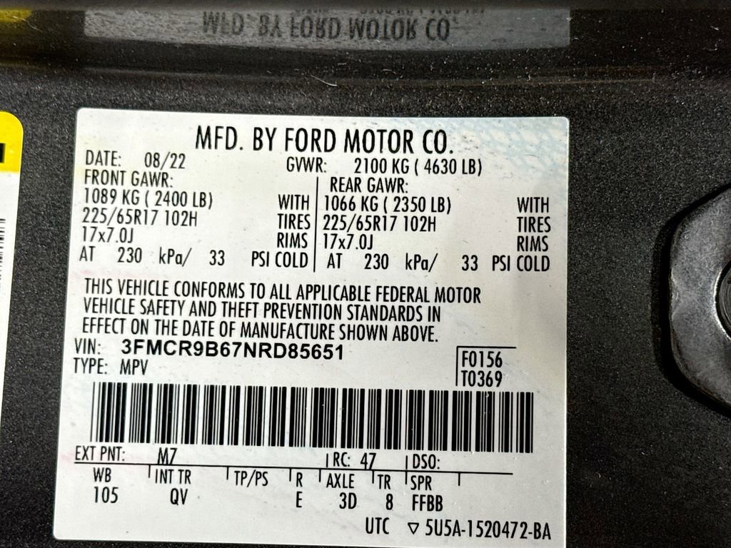 Used 2022 Ford Bronco Sport Big Bend image 30