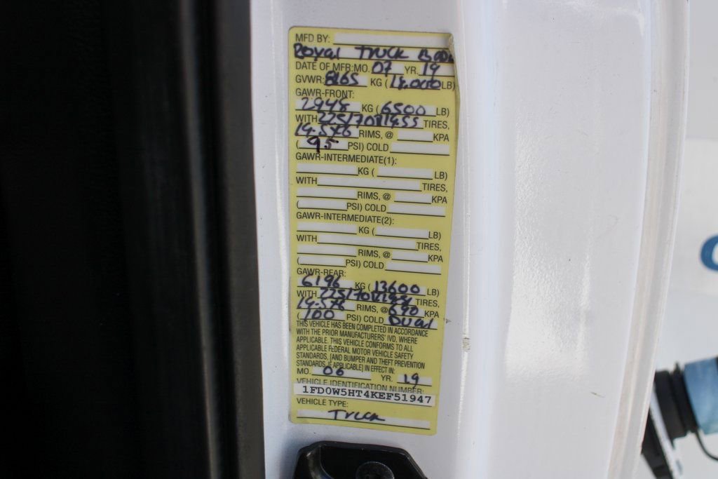 Used 2019 Ford F550 4x4 Crew Cab Super Duty image 46