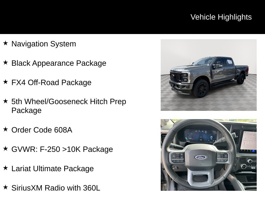 Used 2025 Ford F250 Lariat w/ Lariat Ultimate Package AWD/4WD image 9