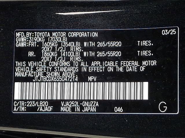 Used 2025 Lexus GX 550 w/ Accessory Package (2T) image 28