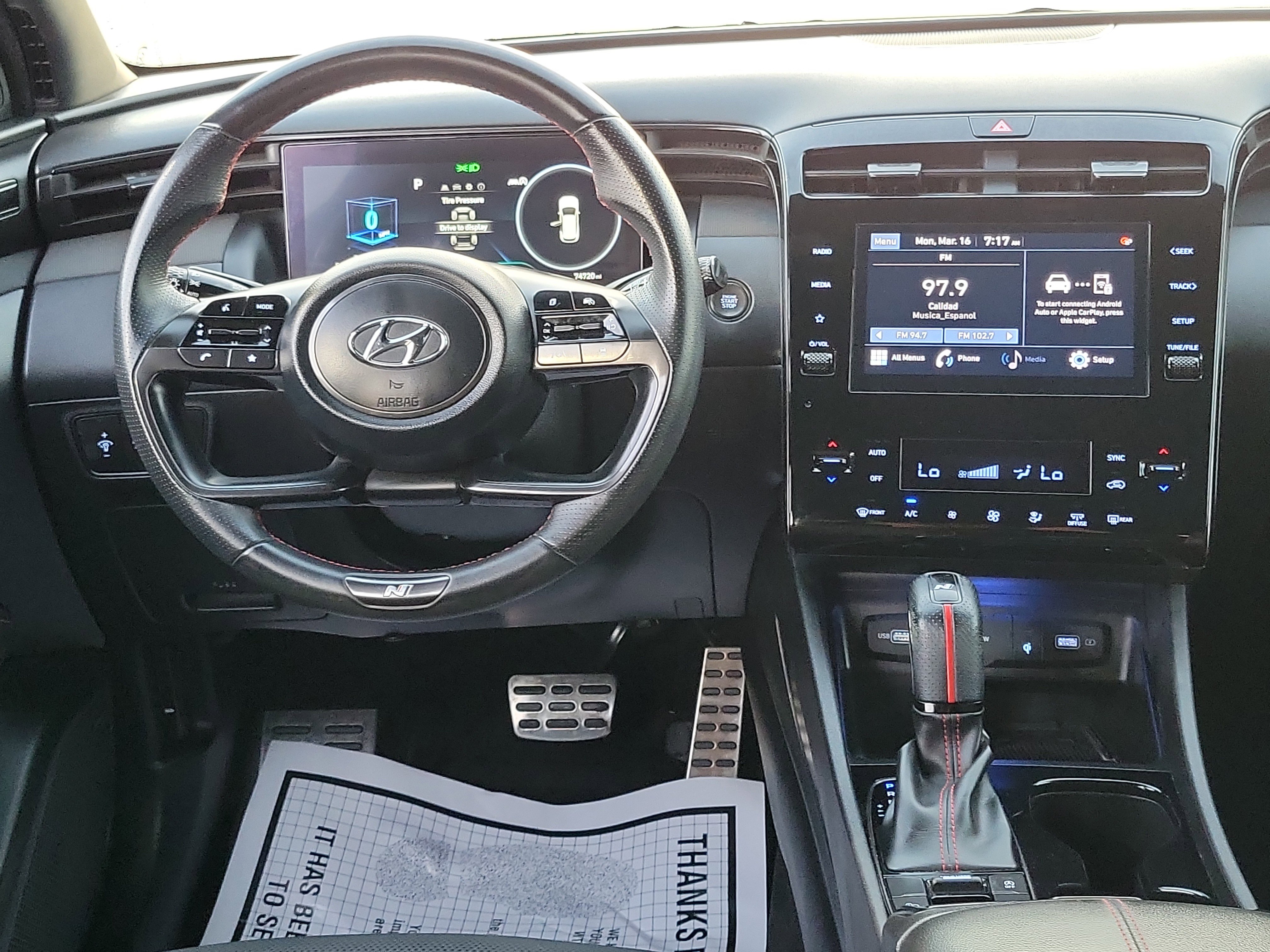 Certified 2022 Hyundai Tucson N Line w/ Cargo Package image 8