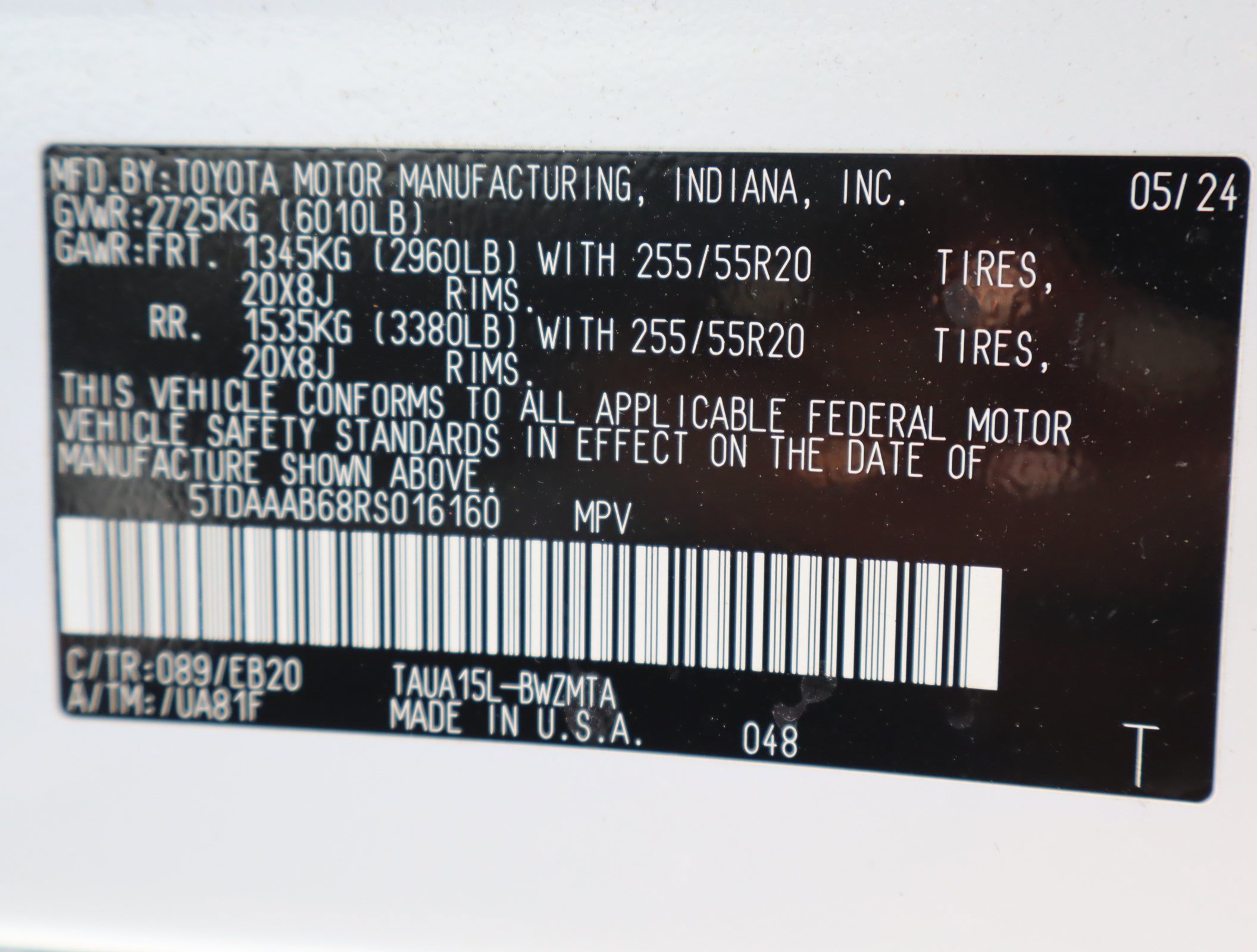 Used 2024 Lexus TX 350 AWD w/ Captains Chair Package image 33