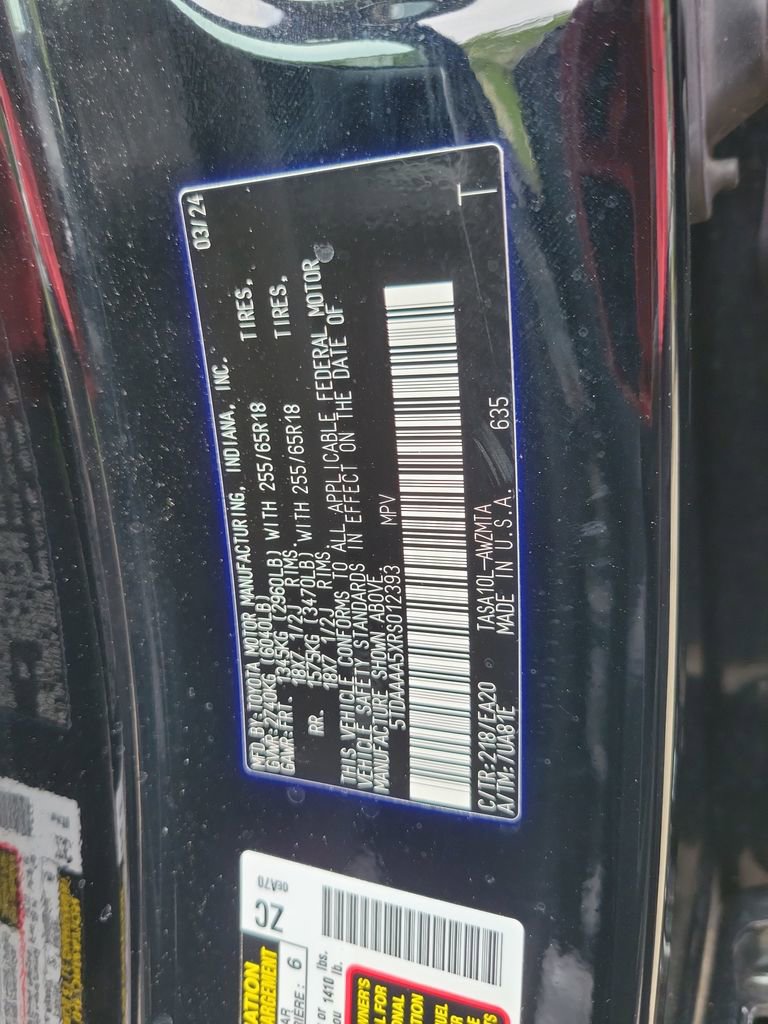 Certified 2024 Toyota Grand Highlander FWD image 44
