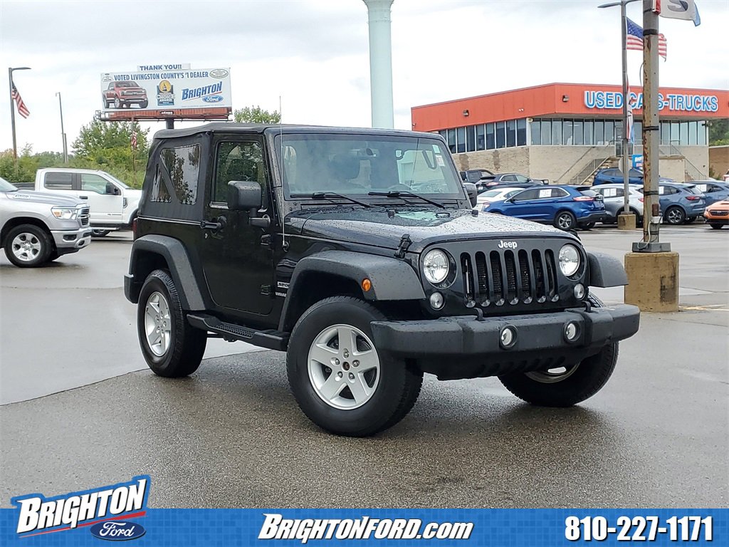 Used 2017 Jeep Wrangler Sport w/ Quick Order Package 24S