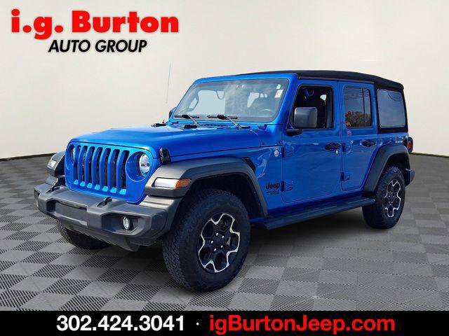 Certified 2021 Jeep Wrangler Unlimited Sport image 3