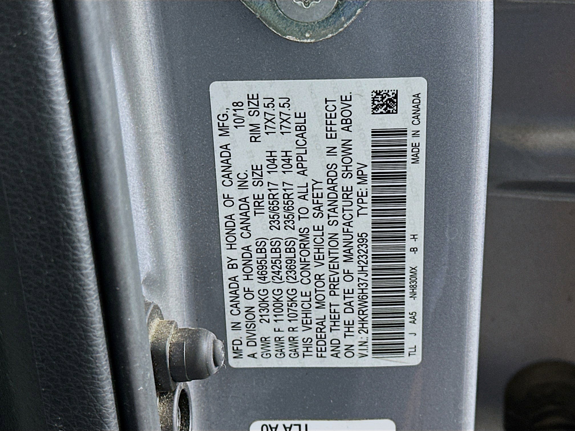 Used 2018 Honda CR-V LX image 12