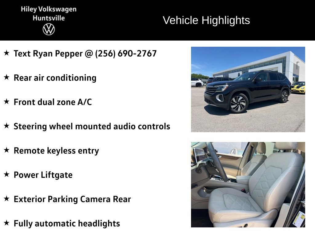 Used 2024 Volkswagen Atlas SE FWD image 7