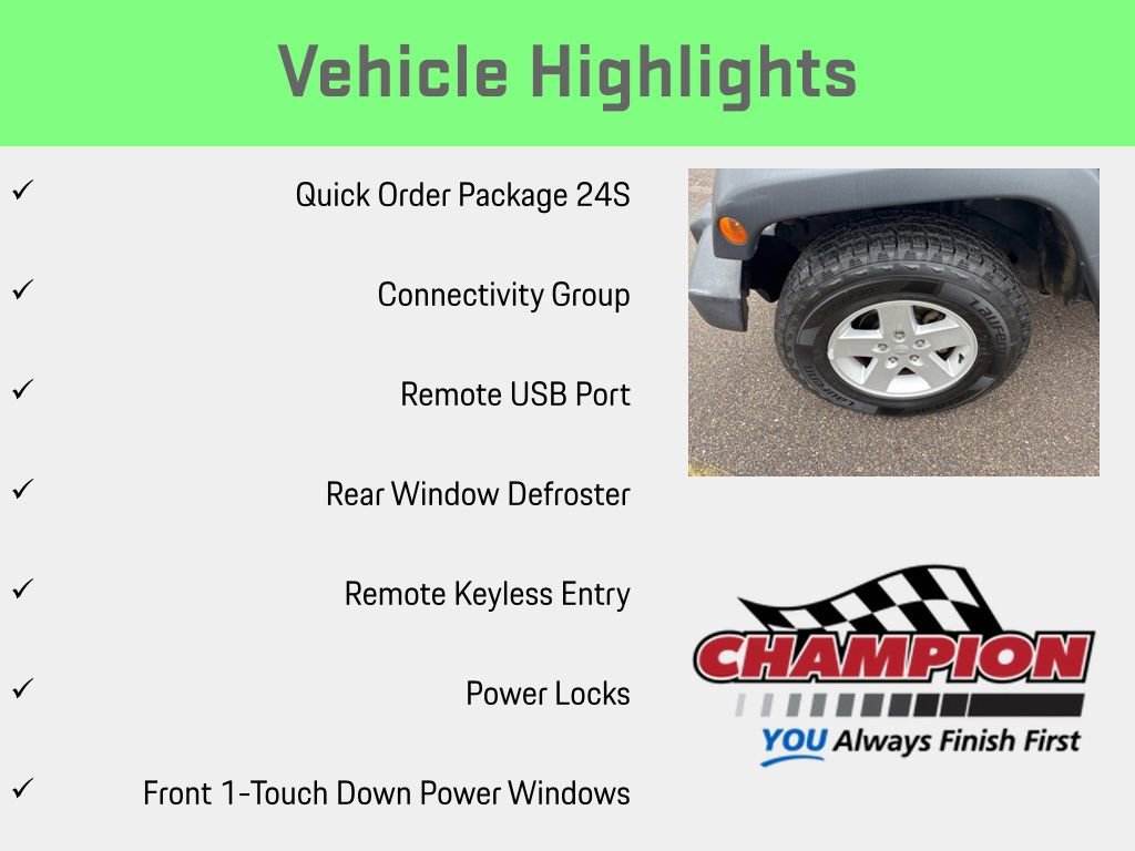Used 2017 Jeep Wrangler Unlimited Sport w/ Quick Order Package 24S image 6