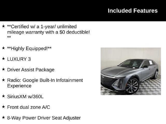 Used 2024 Cadillac Lyriq Luxury RWD image 4