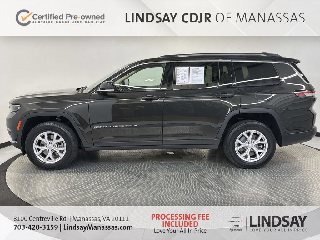 Certified 2022 Jeep Grand Cherokee L Limited AWD/4WD image 6