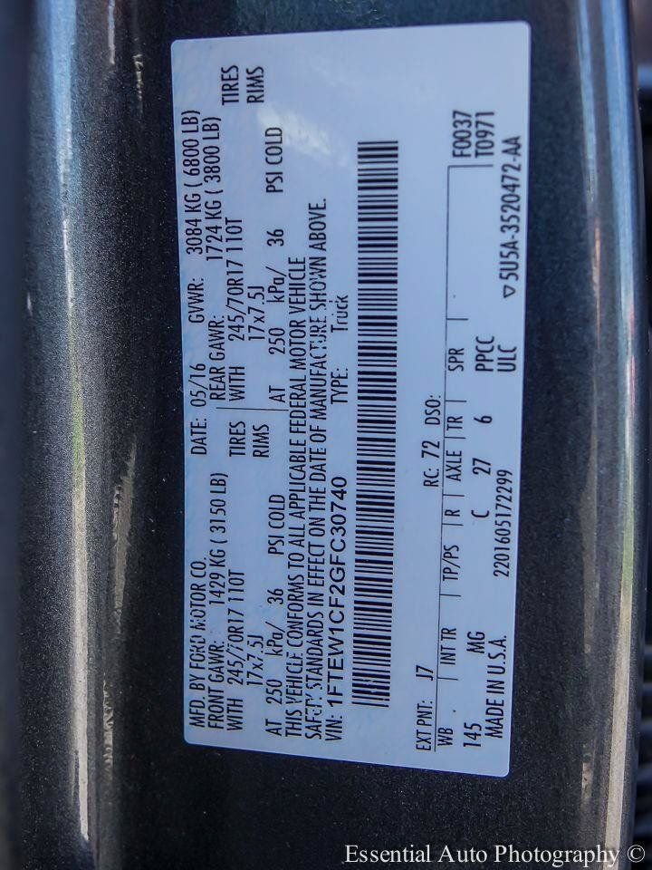 Used 2016 Ford F150 XLT RWD image 24