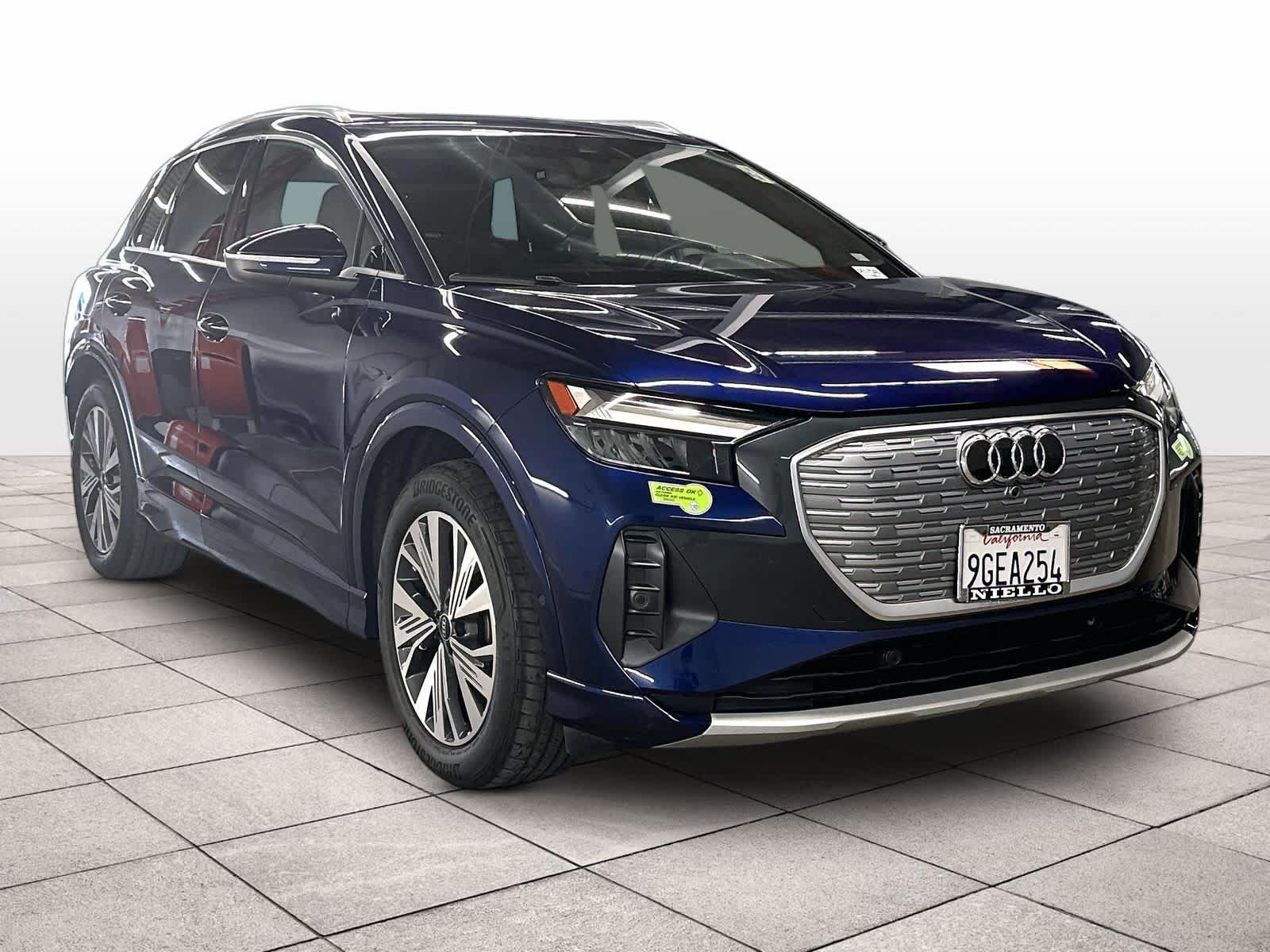 Used 2023 Audi Q4 e-tron Premium Plus w/ Premium Plus RWD image 2