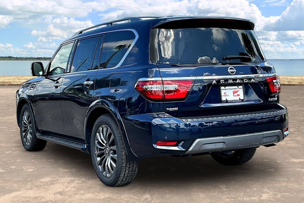 Used 2022 Nissan Armada Platinum w/ Captain's Chairs Package RWD image 6