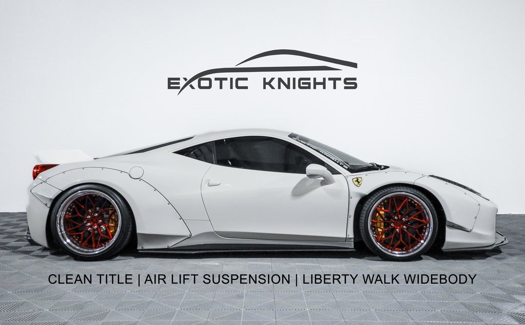 Used 2011 Ferrari 458 Italia Coupe