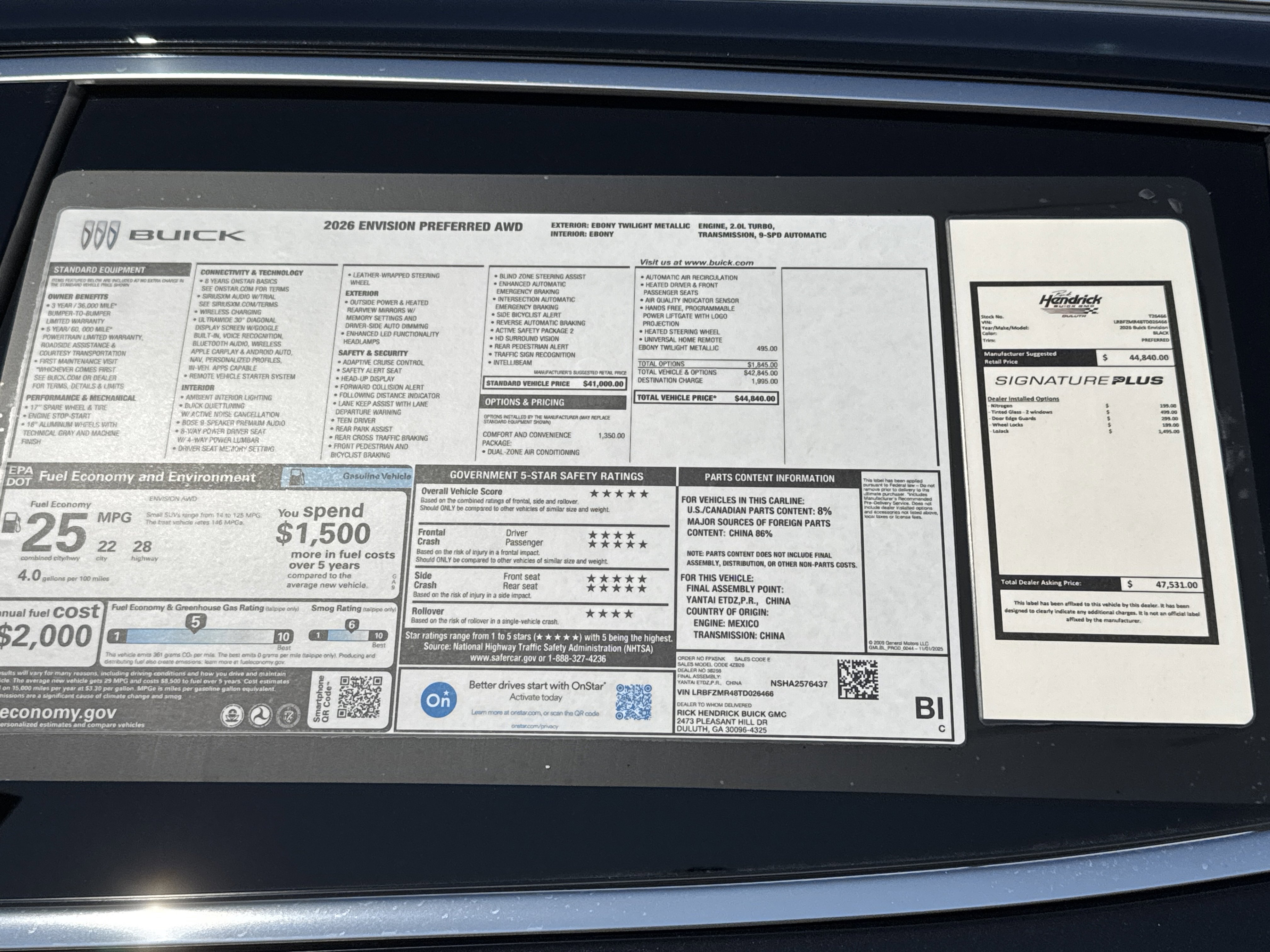 New 2026 Buick Envision Preferred image 34