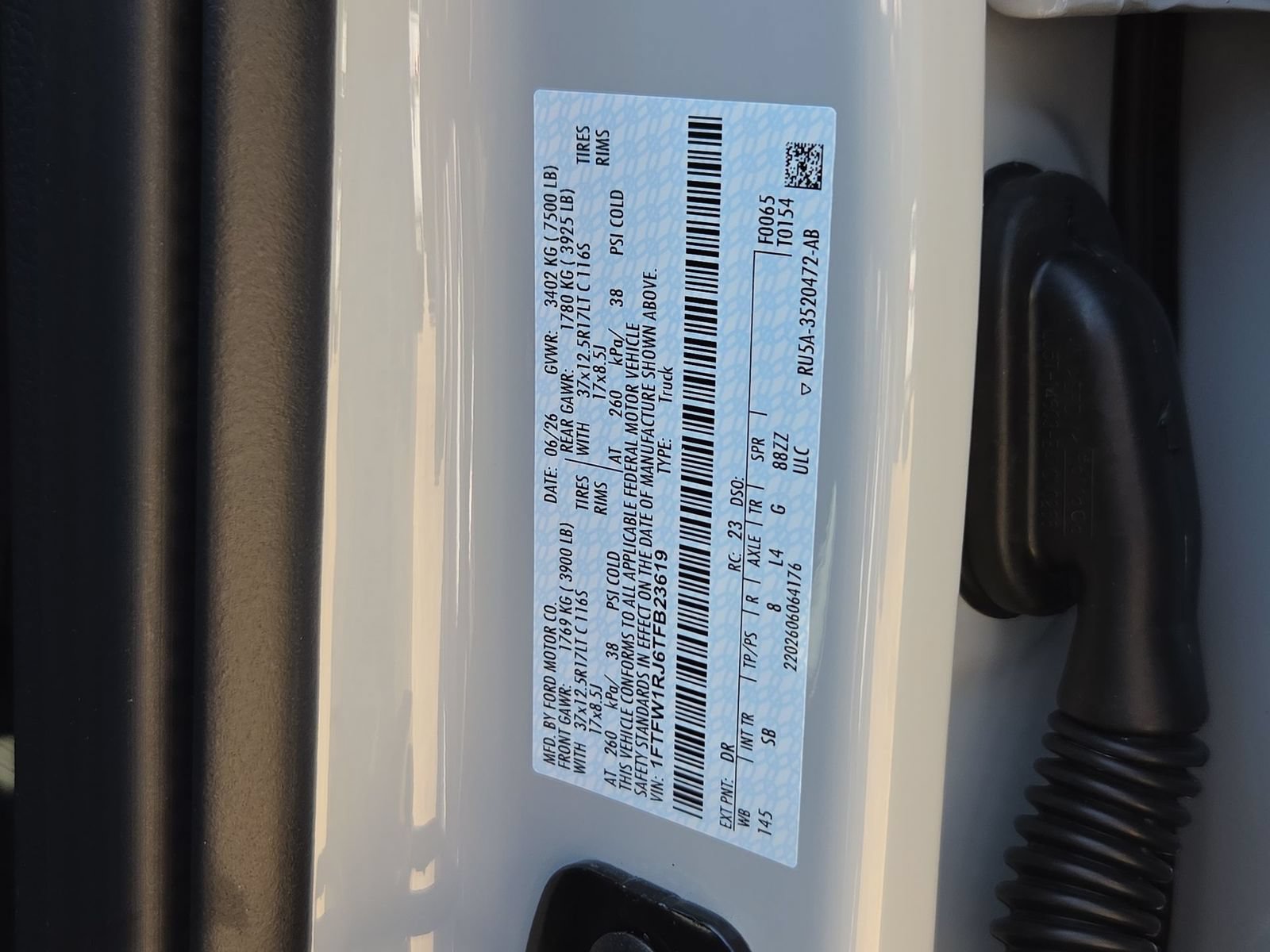 Used 2026 Ford F150 Raptor w/ Equipment Group 803A Raptor R AWD/4WD image 37