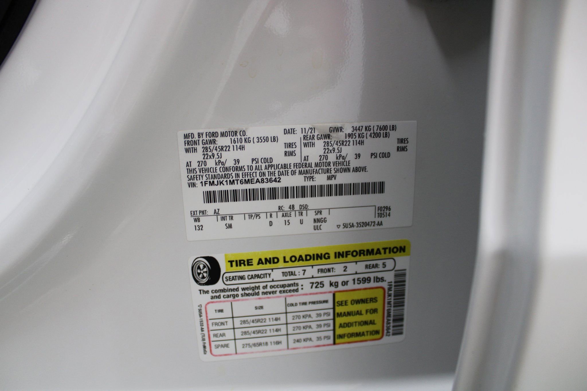 Used 2021 Ford Expedition Max Platinum image 54