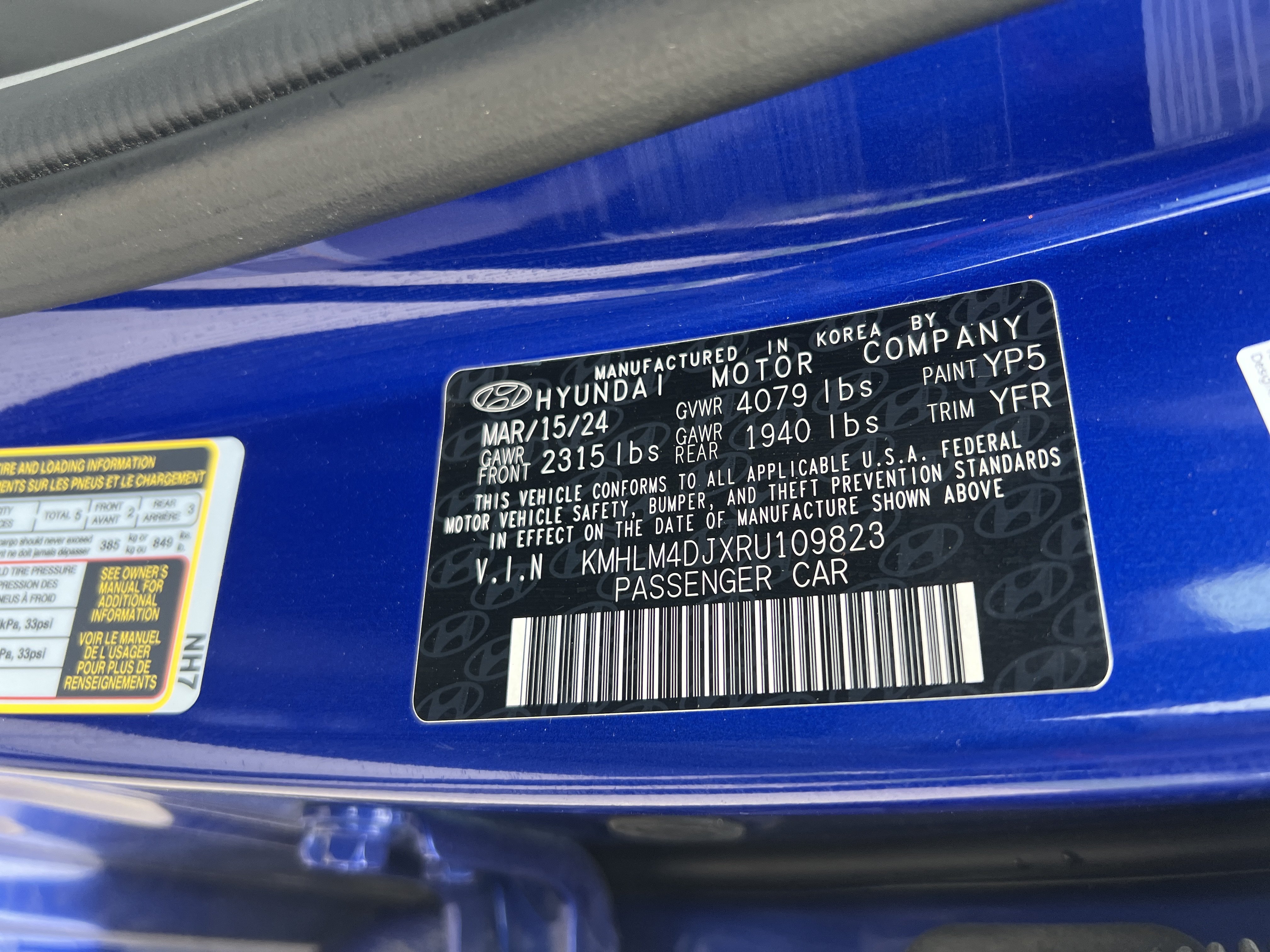 Used 2024 Hyundai Elantra Blue FWD image 30
