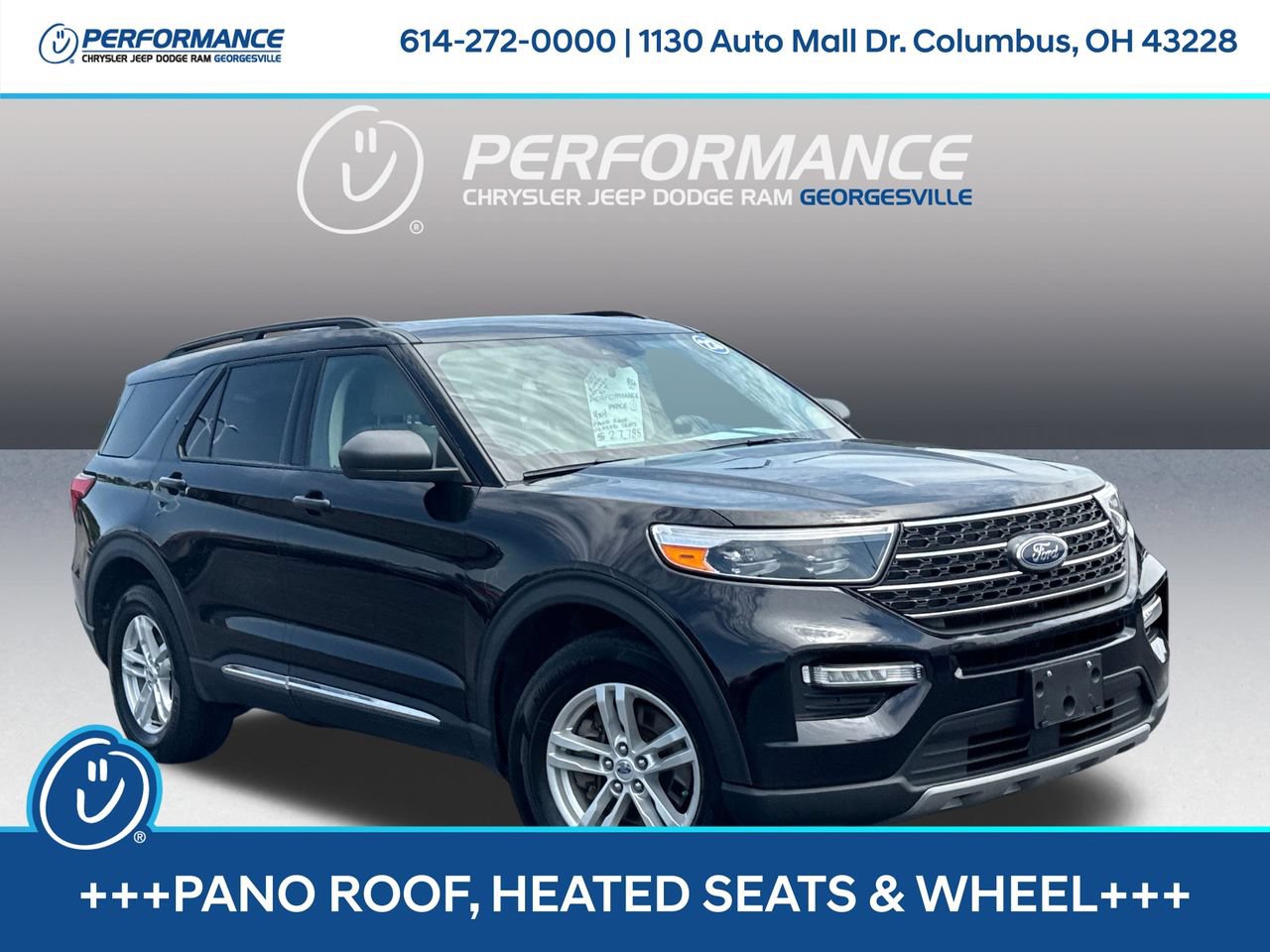Used 2023 Ford Explorer XLT AWD/4WD video 1