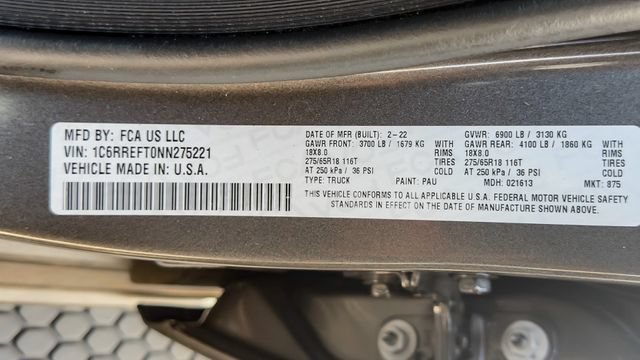 Used 2022 RAM 1500 Big Horn RWD image 54