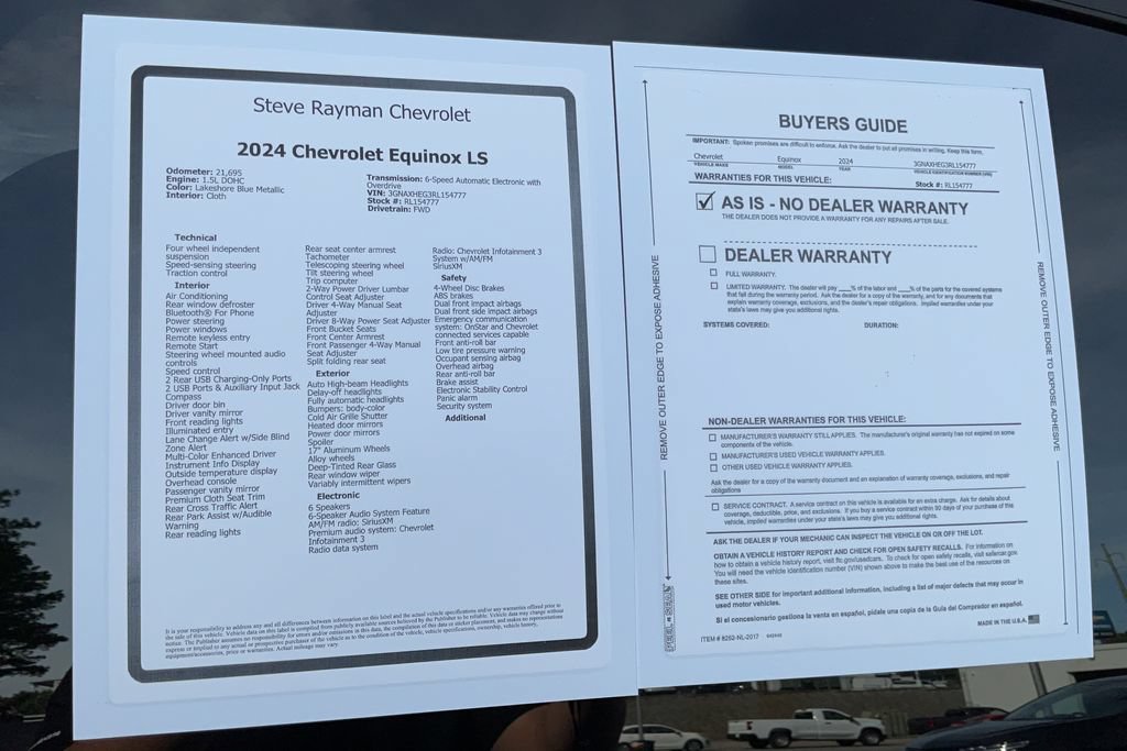 Certified 2024 Chevrolet Equinox LS w/ LS Convenience Package FWD image 26