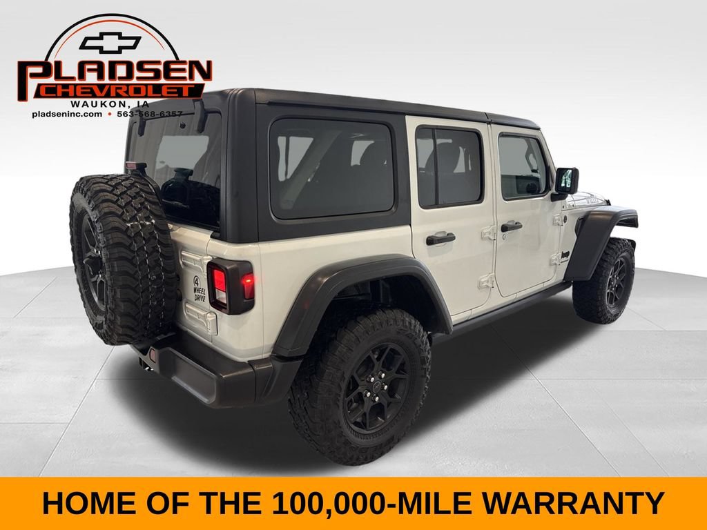 Used 2025 Jeep Wrangler Unlimited Sport AWD/4WD image 6