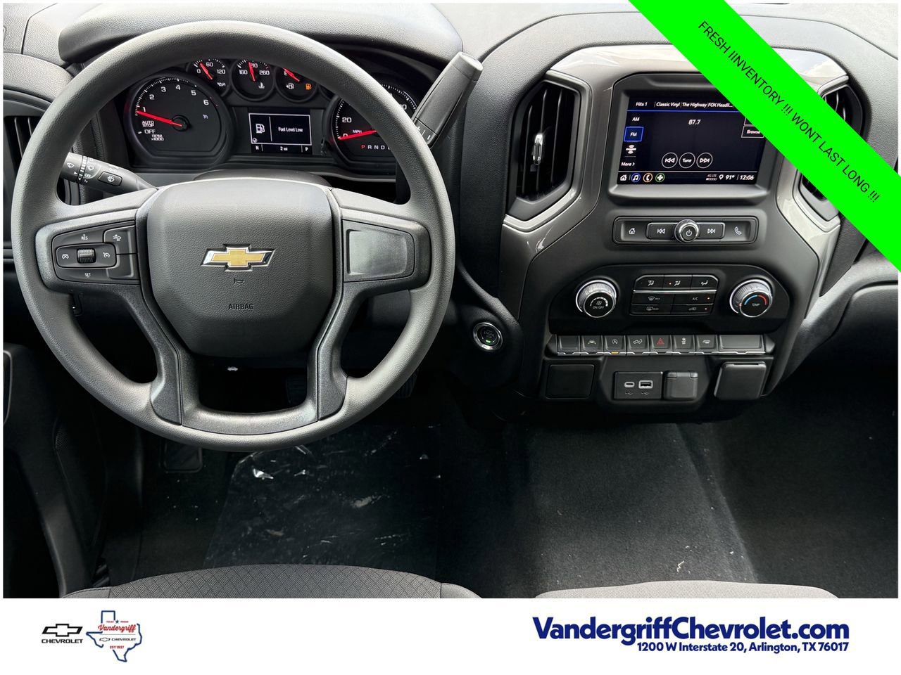 New 2026 Chevrolet Silverado 1500 Custom RWD image 11