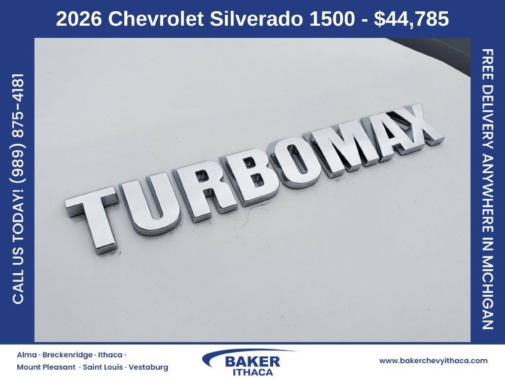 New 2026 Chevrolet Silverado 1500 W/T w/ Trailering Package AWD/4WD image 5