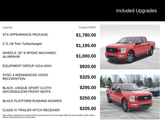 Used 2021 Ford F150 XL w/ STX Appearance Package image 8