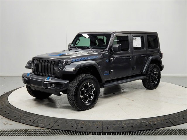 Used 2021 Jeep Wrangler Unlimited Rubicon 4xe w/ Safety Group image 3