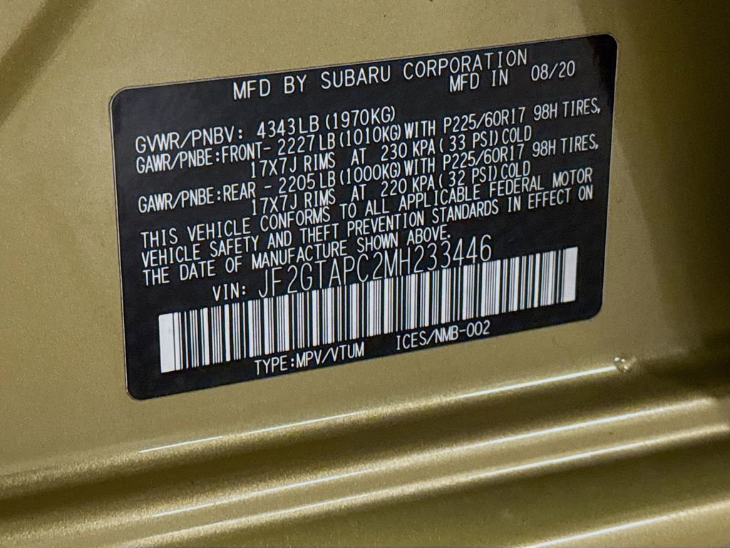 Used 2021 Subaru Crosstrek 2.0i Premium image 38