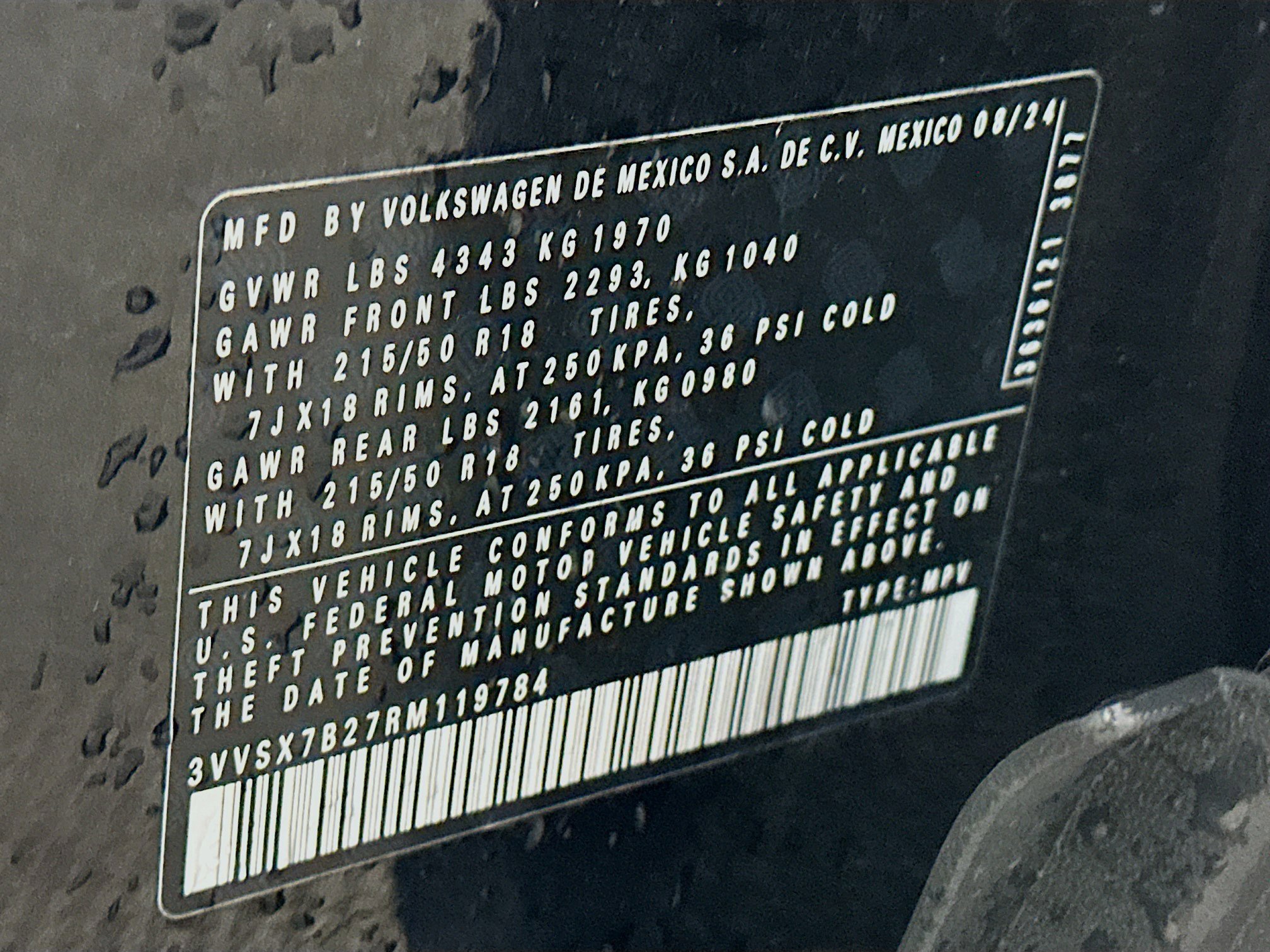 Used 2024 Volkswagen Taos SE image 12