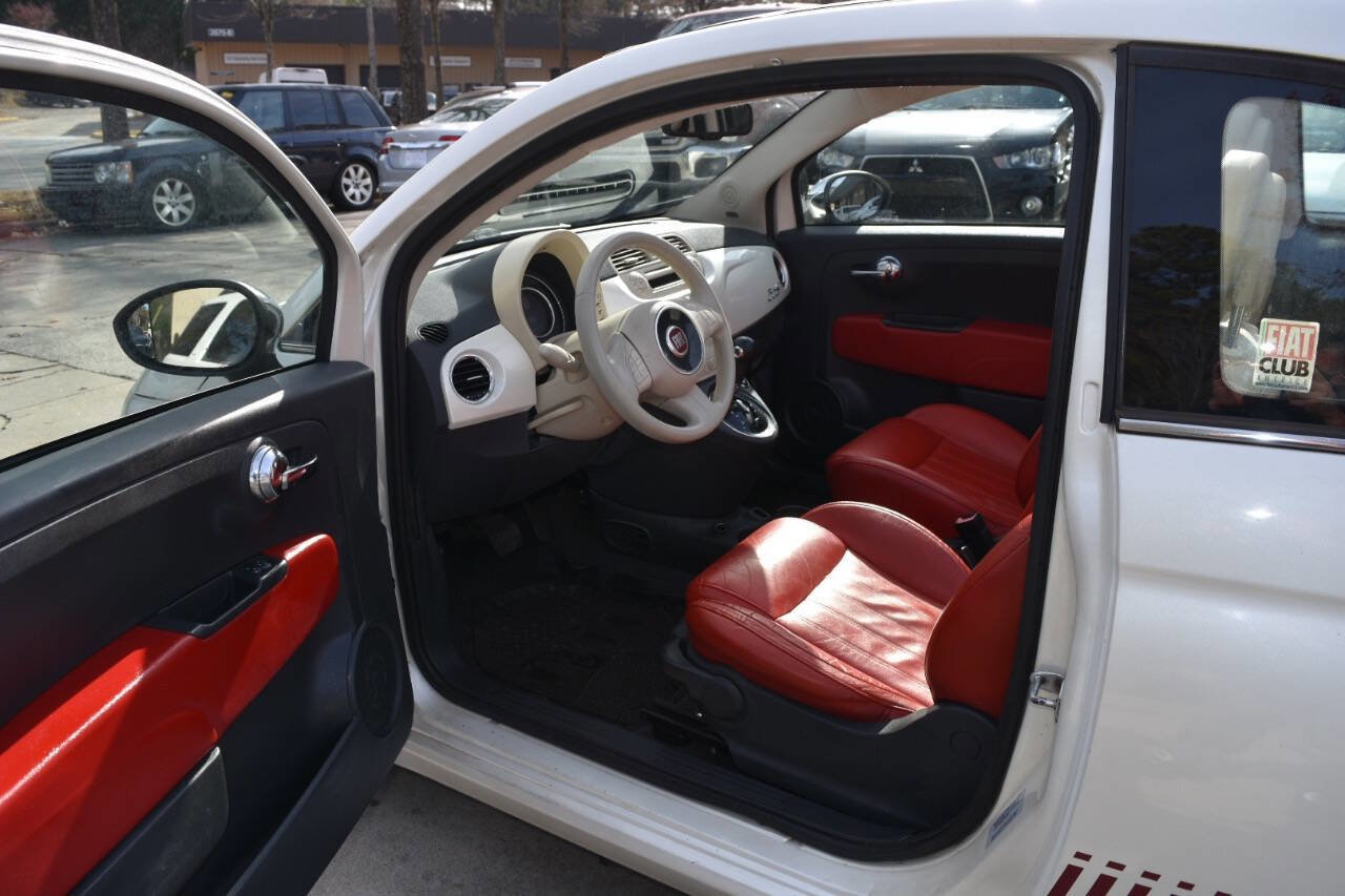 Used 2015 FIAT 500 Lounge w/ Luxury Leather Package image 28