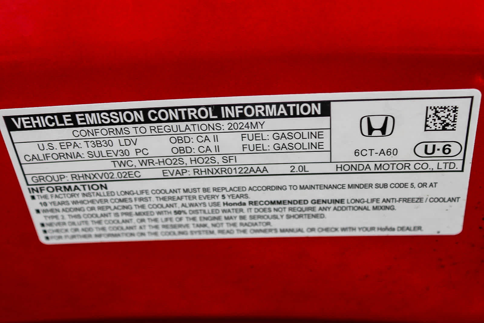 Certified 2024 Honda HR-V Sport image 27