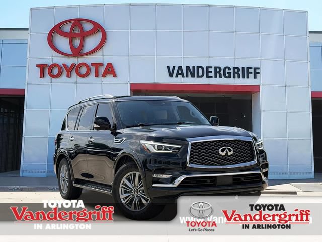 Used 2023 INFINITI QX80 Luxe w/ Cargo Package RWD image 1